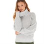 Jacqueline De Yong Womens JDY Megan Cowl Neck Jumper Cloud Dancer