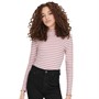 Jacqueline De Yong Hauts Fransiska Stripe Femme Blanc