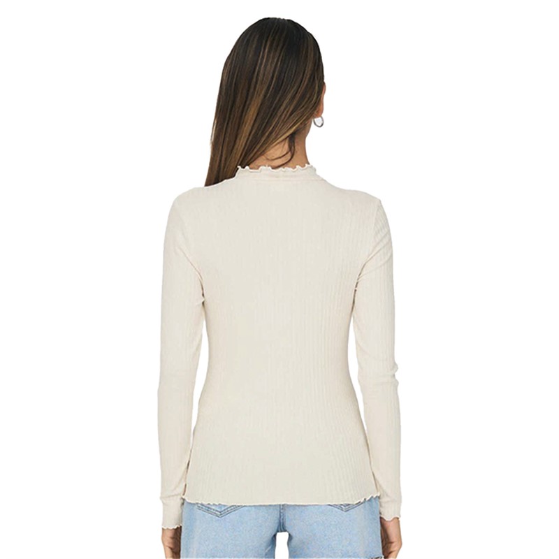 Jacqueline De Yong Hauts Décontractés Fransiska Femme Blanc Cassé