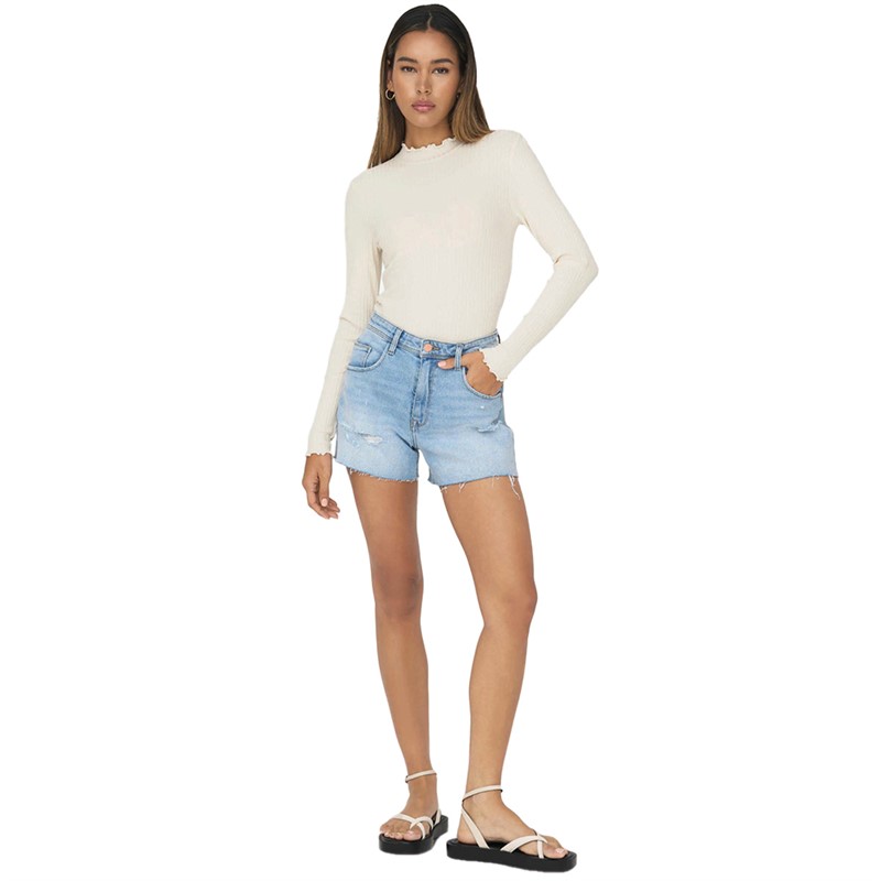 Jacqueline De Yong Hauts Décontractés Fransiska Femme Blanc Cassé