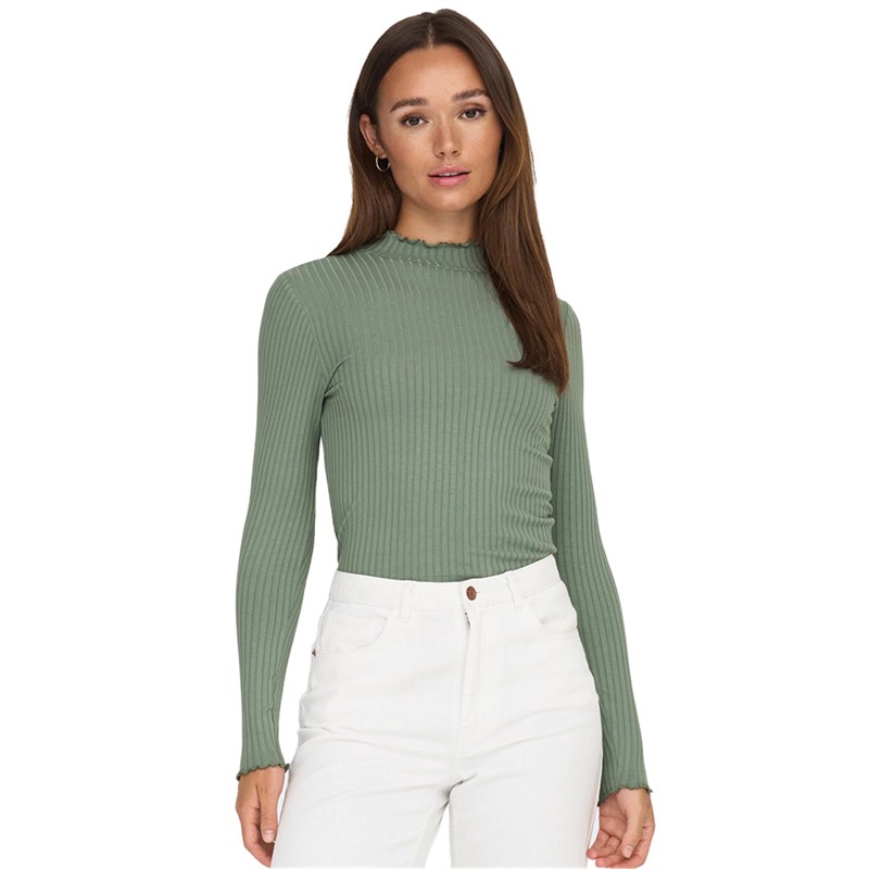Jacqueline De Yong Hauts Fransiska Femme Blue-Vert Clair