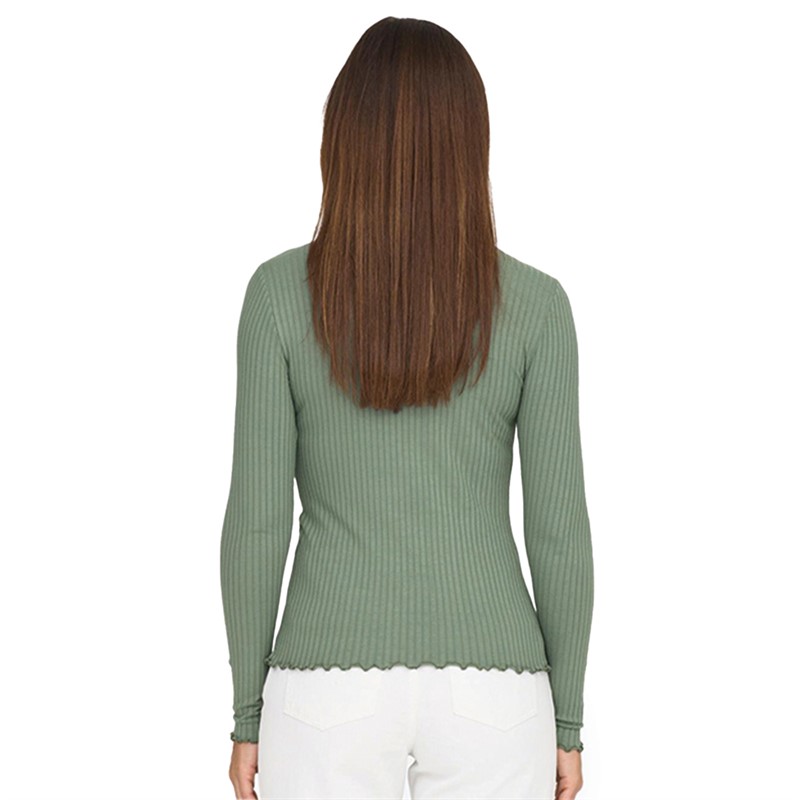 Jacqueline De Yong Hauts Fransiska Femme Blue-Vert Clair