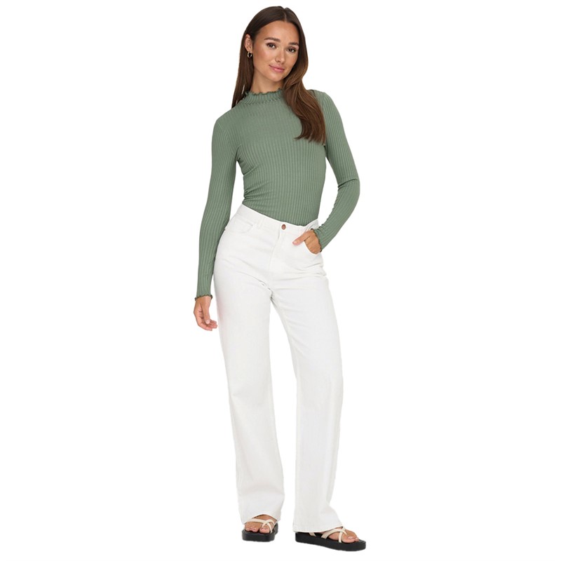 Jacqueline De Yong Hauts Fransiska Femme Blue-Vert Clair