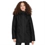 Jacqueline De Yong Dame Maximus Teddy Rain Jakker Sort