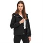 Jacqueline De Yong Womens Hazel Shine Jacket Black