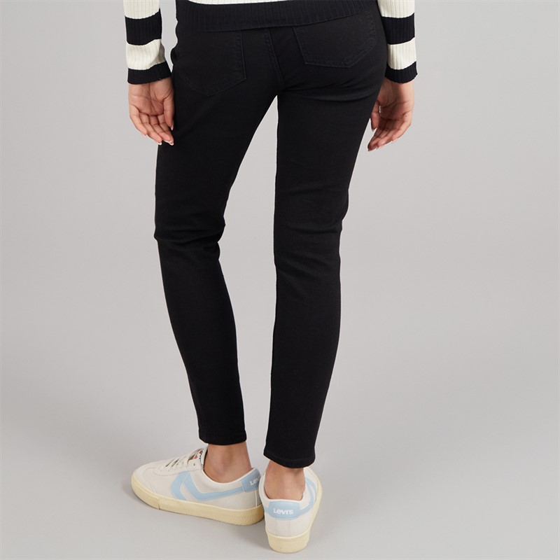Jacqueline De Yong Jean Skinny Lune Femme Black Denim
