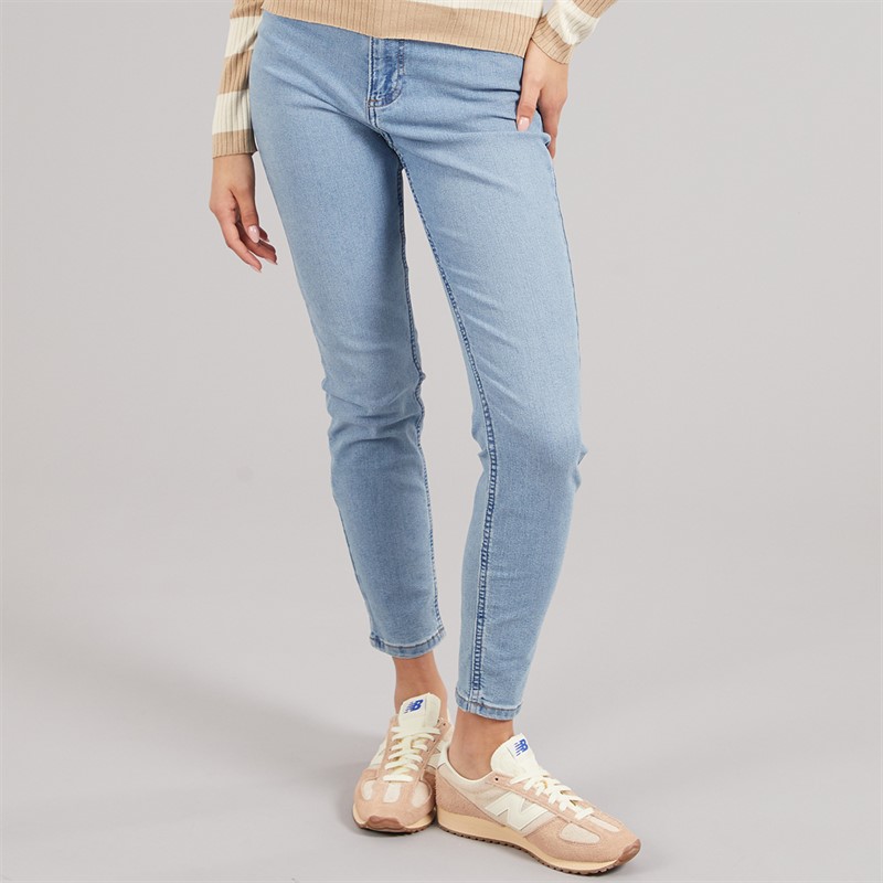 Jacqueline De Yong Jean Skinny Lune Femme Medium Blue Denim