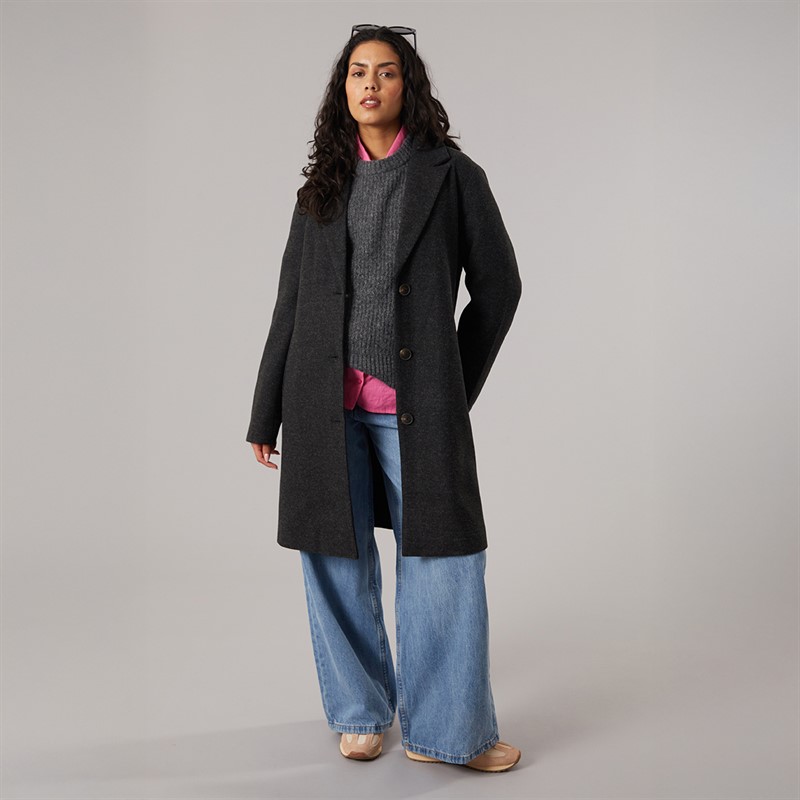 Jacqueline De Yong Manteau Echo Life Femme Noir