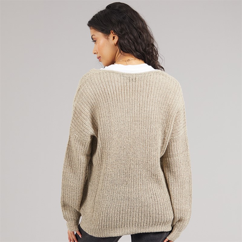 Jacqueline De Yong Pull en tricot Megan Femme Cement