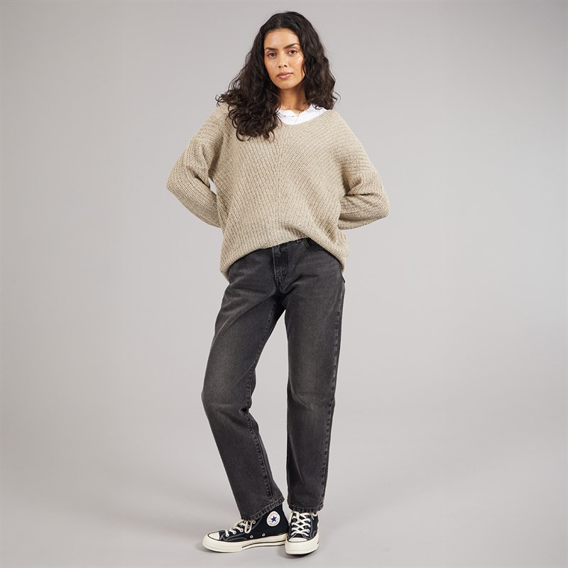 Jacqueline De Yong Pull en tricot Megan Femme Cement