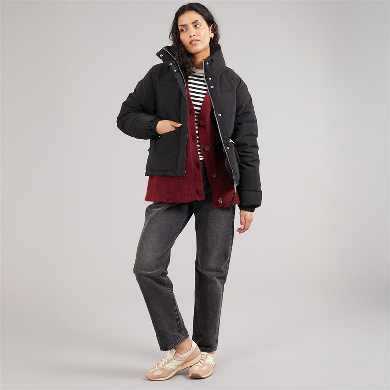 Jacqueline De Yong Womens Frey Flotte Short Jacket Black