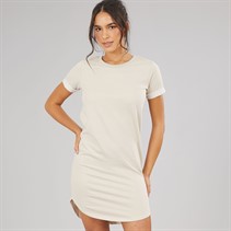 Jacqueline De Yong Womens Ivy Short Sleeve Dress Chateau Gray