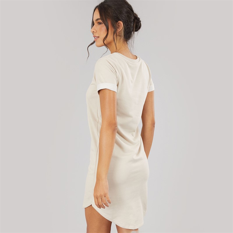 Jacqueline De Yong Womens Ivy Short Sleeve Dress Chateau Gray