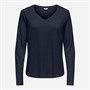 Jacqueline De Yong Womens Rex Long Sleeve T-Shirt Sky Captain