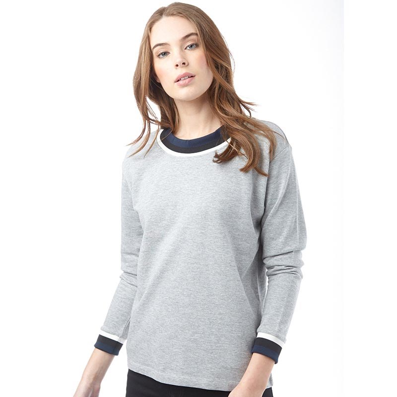 light grey sweatshirt womens