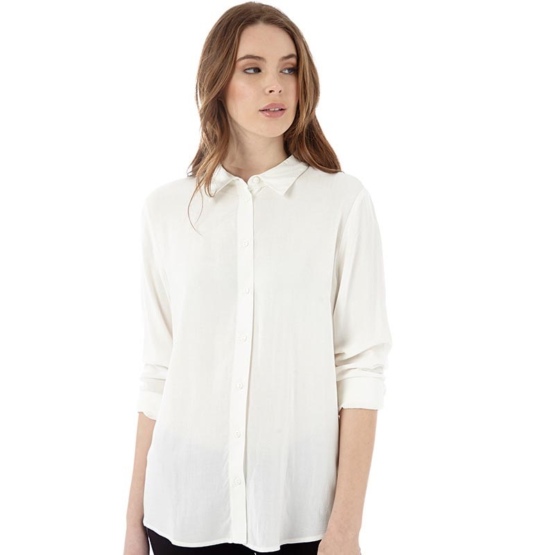 Jacqueline De Yong Womens Spotty Shirt White at MandMDirect.com Jacqueline De Yong Womens Spotty Shirt White.