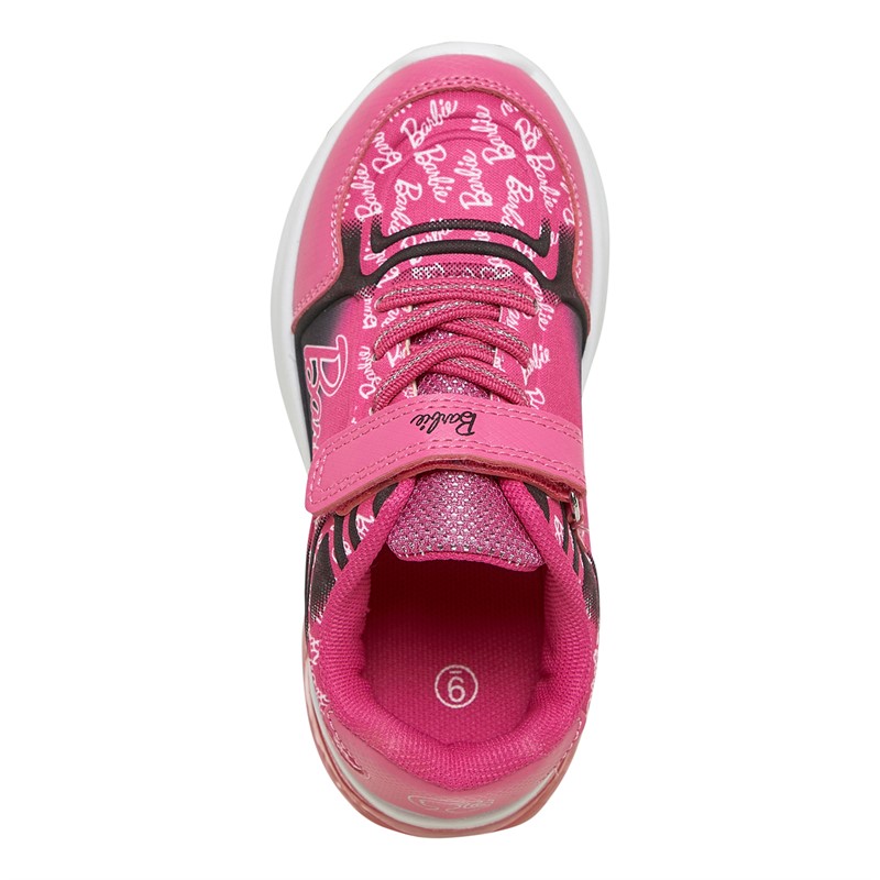 Barbie Girls Stella Light Up Trainers Pink