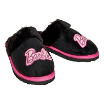 Character Girls Barbie Slippers Black