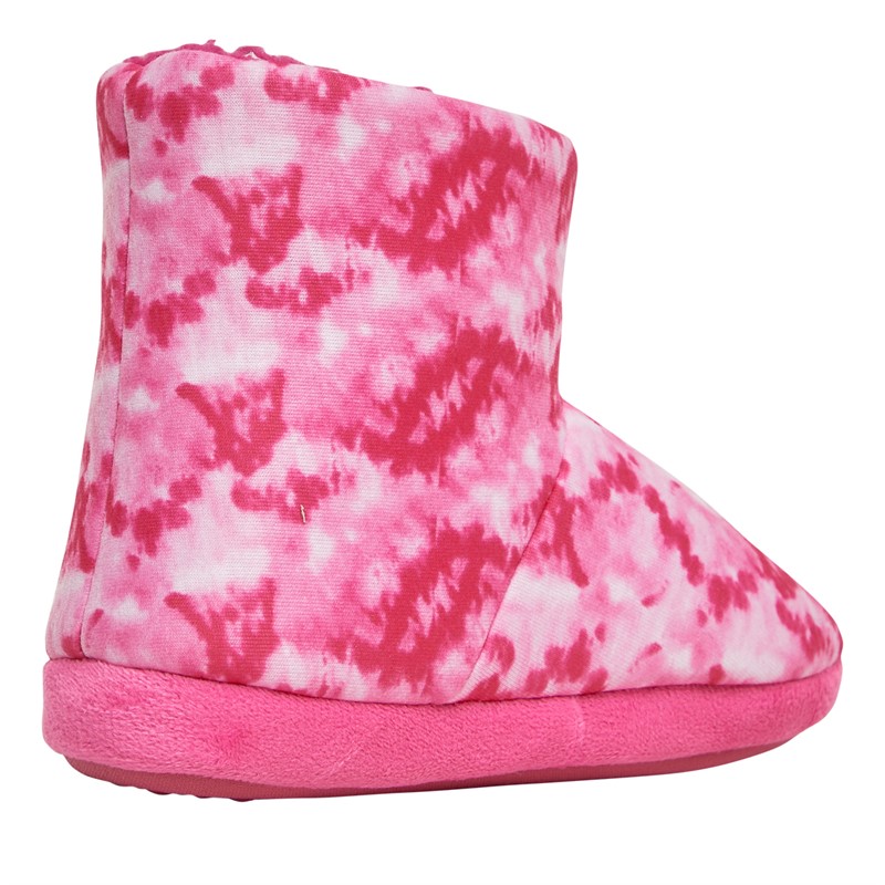 Character Girls Barbie Bootie Slippers Pink