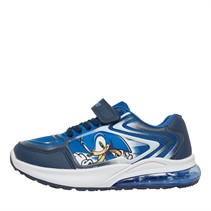 Character Boys Sonic Emboss Lights Trainers Blue/Multi