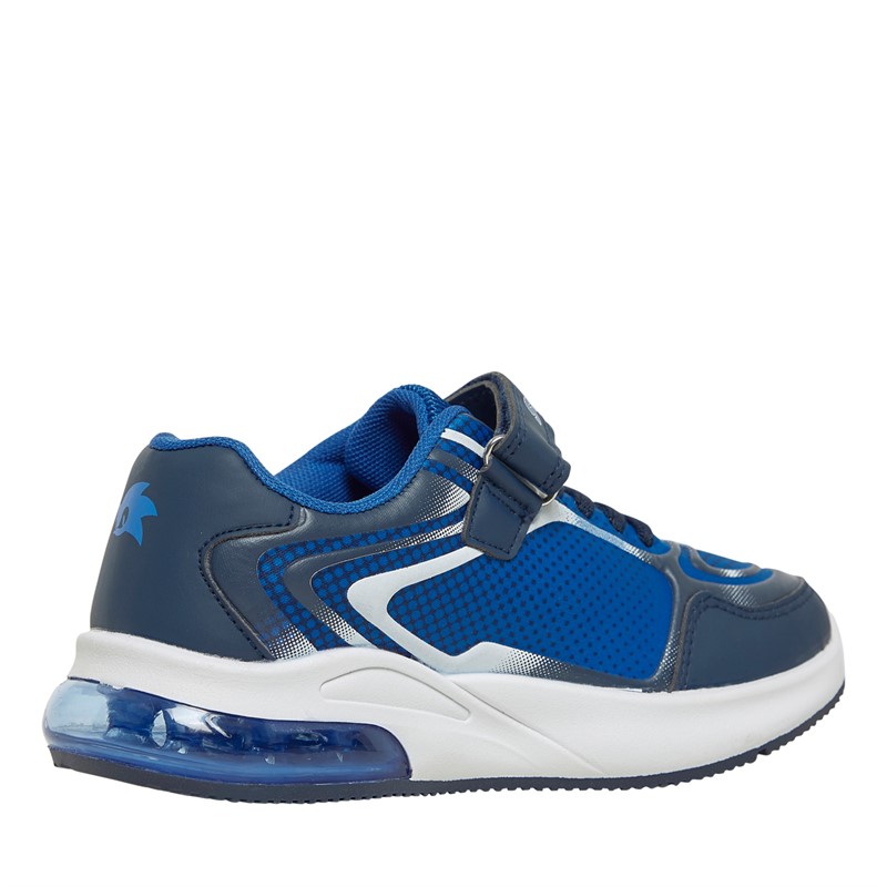 Character Boys Sonic Emboss Lights Trainers Blue/Multi