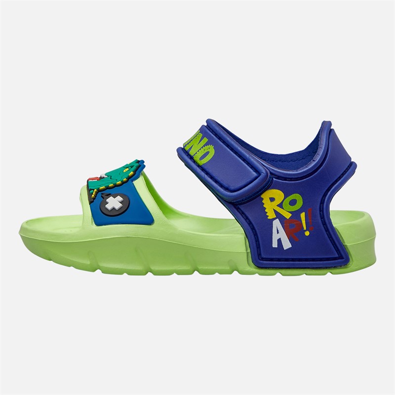 Character Jongens Dinosaurus Enkelband Sandalen Groen