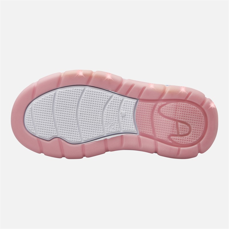 Character Girls Unicorn Light Up Sandals Pink