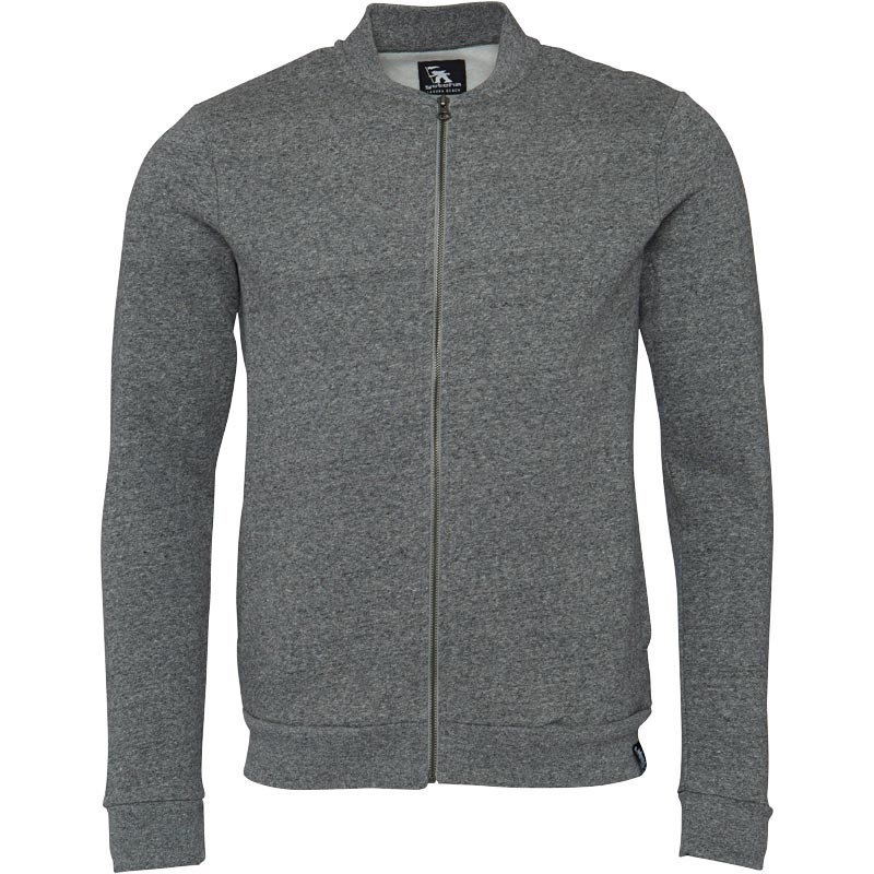 Buy Gotcha Mens Bomber Zipper Jacket Salt And Pepper