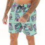 Gotcha Mens Black Beach Swim Shorts Green