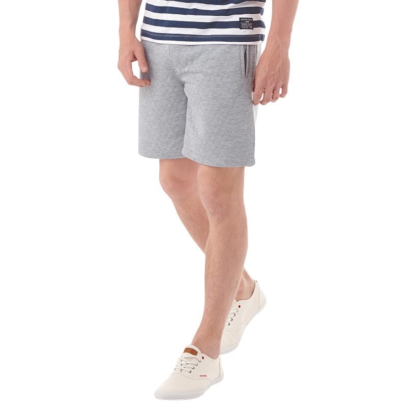 grey marl sweat shorts