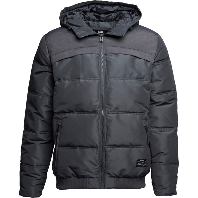 Buy JACK AND JONES Mens Sammoe Bomber Jacket Charcoal Grey