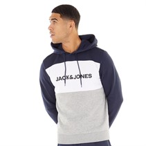 Navy/Graumeliert/Weiß