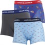 JACK AND JONES Męskie Dog Luźne Bokserki Wielobarwny