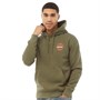 JACK AND JONES Mens Colton Sweat Hoodie Dusty Olive