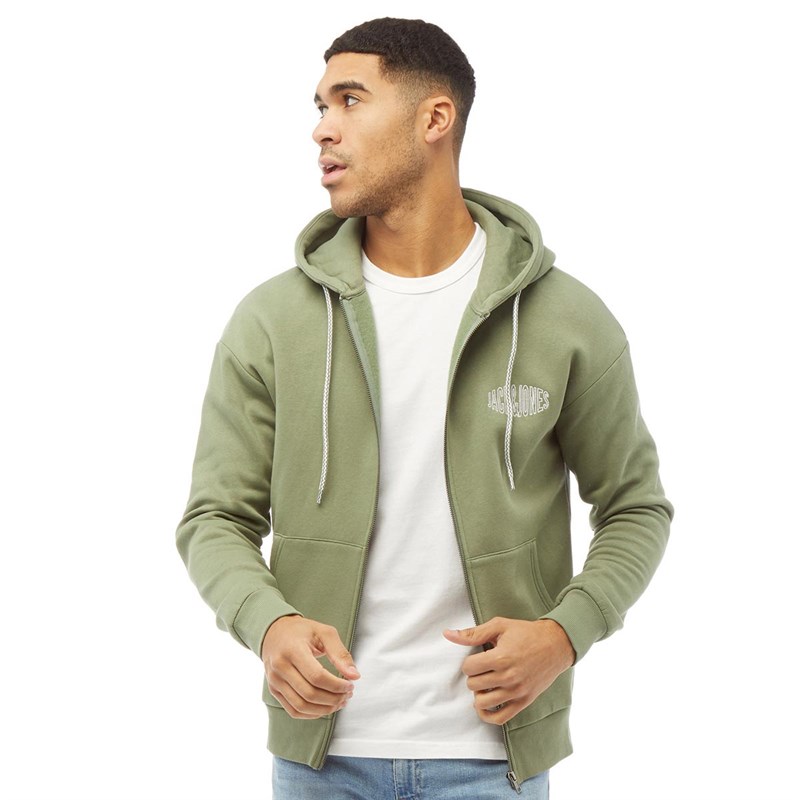 green jack and jones hoodie