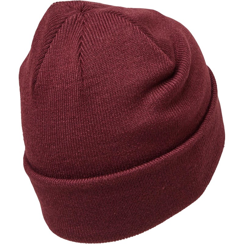 JACK AND JONES Bonnet DNA Logo 3 Homme Bordeaux