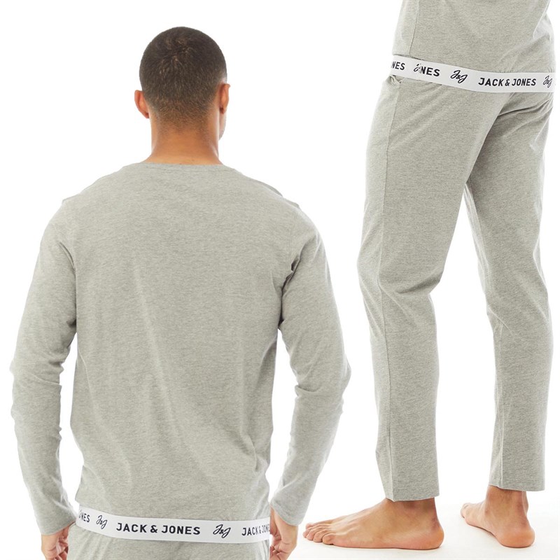 thumbnail image 2 of Jack & Jones Men's 2-Piece Cotton Pyjama Set – Short Sleeve, Crew Neck (S-2XL) 2 of 5