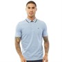 JACK AND JONES Męskie Paulos Koszulka Polo Niebieski Margielowy