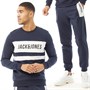 JACK AND JONES Survêtements Toms Homme Bleu Marine