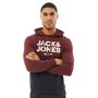 JACK AND JONES Sweats à Capuche Miller Homme Bordeaux
