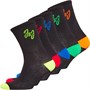 JACK AND JONES Chaussettes Five Pack Pop Garçon Multicolore