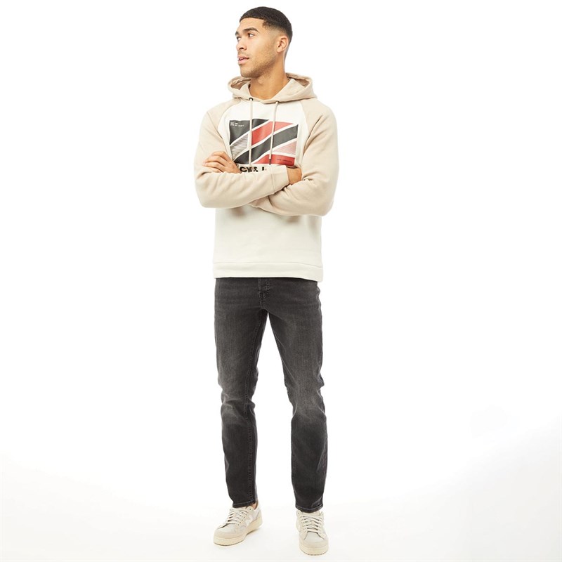 JACK AND JONES Herre Tim Original AM 785 Slim Jeans Sort
