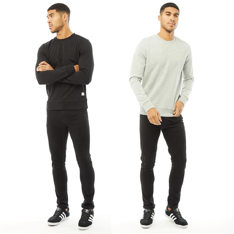 JACK AND JONES Herren Sweatshirt Mehrfarbig