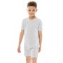 JACK AND JONES Pyjama Jacknamae Script Garçon Gris Clair Chiné