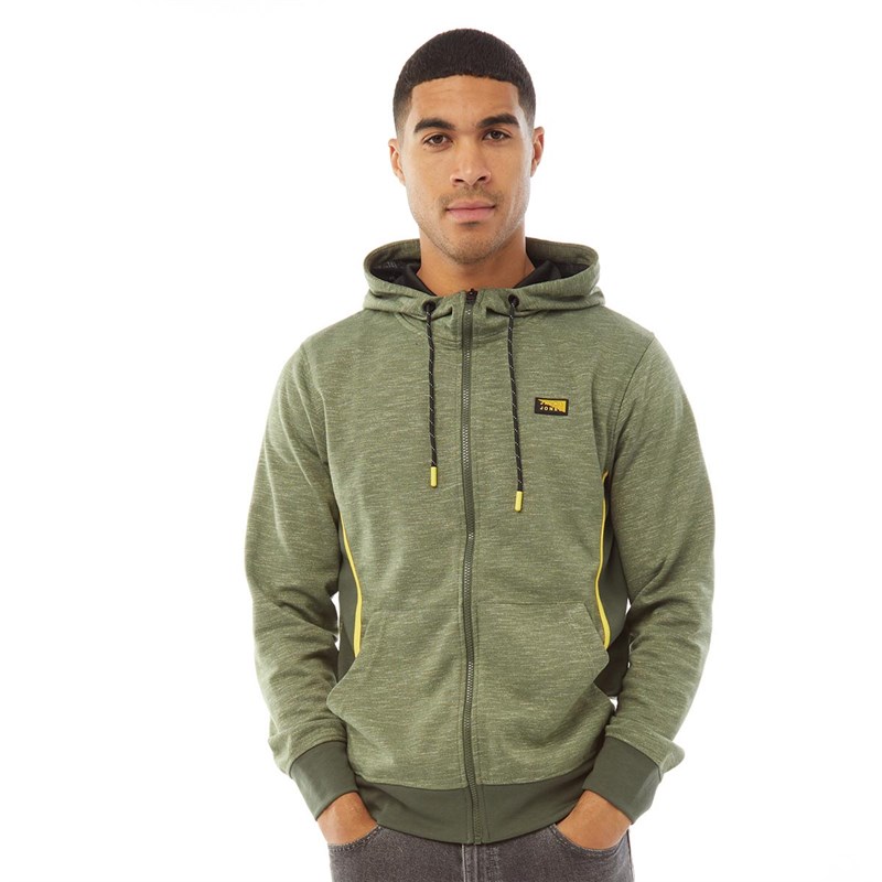 JACK AND JONES Męskie Kobe Bluza z Kapturem Oliwkowy