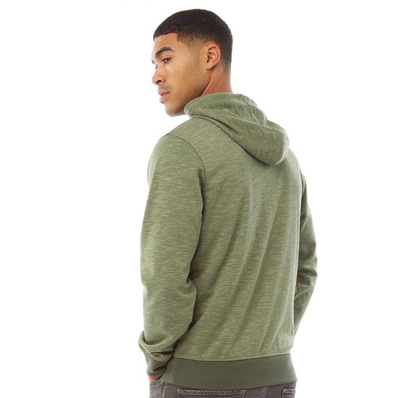 JACK AND JONES Męskie Kobe Bluza z Kapturem Oliwkowy