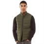 JACK AND JONES Herre Luke Light Gilet Vest Mørk Grøn