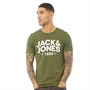 JACK AND JONES Mens Anything T-Shirt Olive Night