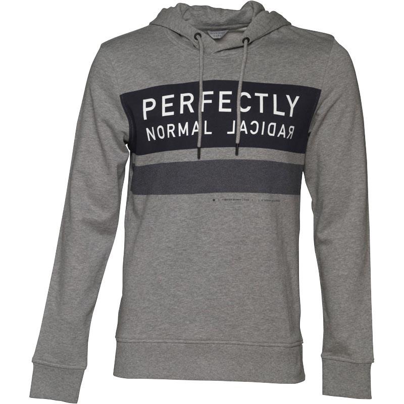 JACK AND JONES Mens Stay Sweat Hoody Light Grey Melange at MandMDirect.com JACK AND JONES Mens Stay Sweat Hoody Light Grey Melange.