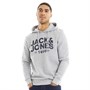 JACK AND JONES Sweats à Capuche Anything Homme Gris Clair Chiné